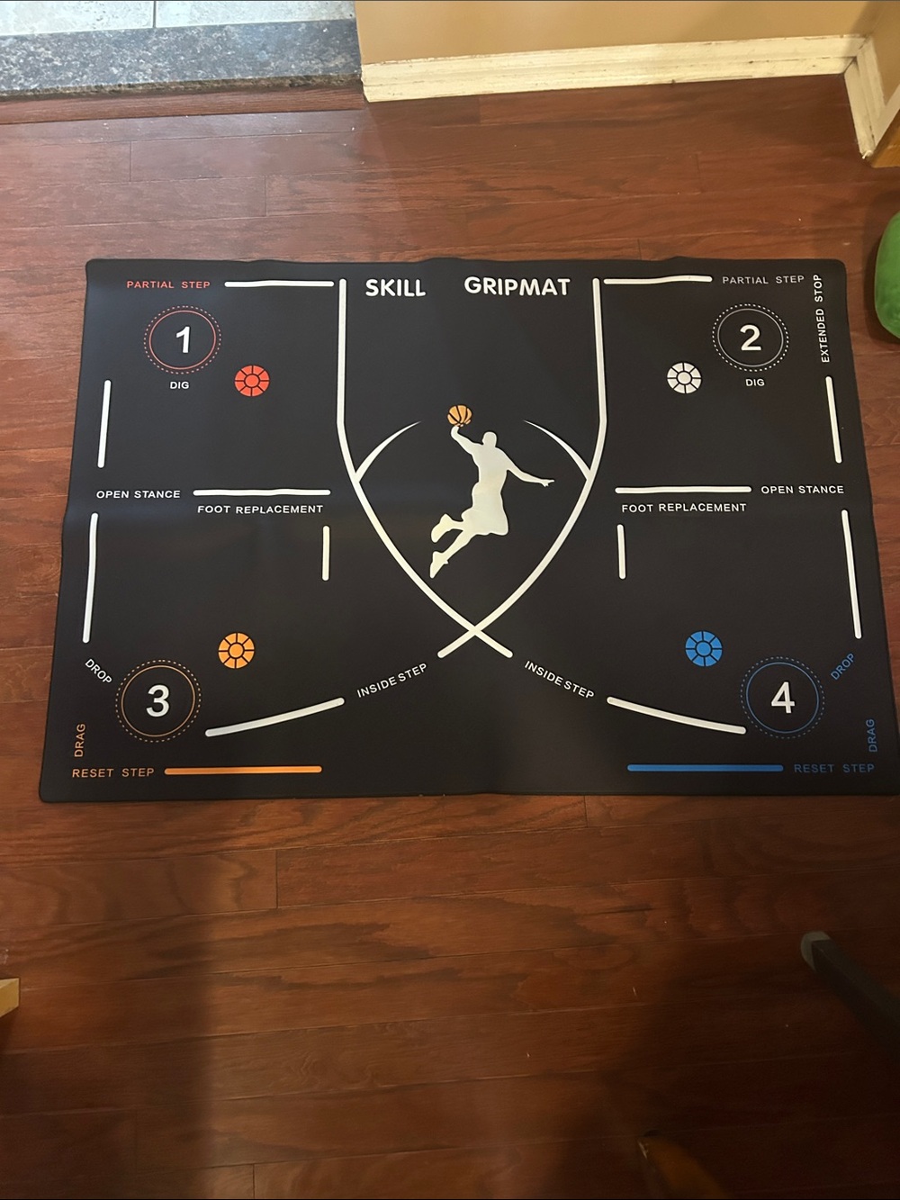 Portable Basketball Training Mat